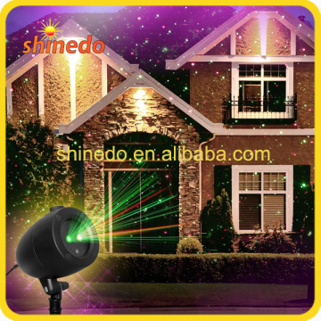 Waterproof Brilliant Outdoor Show Red and Green Laser Christmas Light for Party Holiday