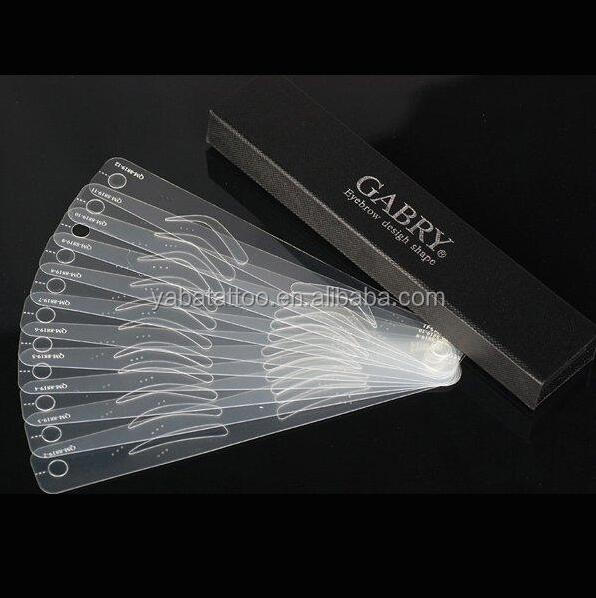 Hot Sale Tattoo Eyebrow Stencil Makeup Tools Permanent