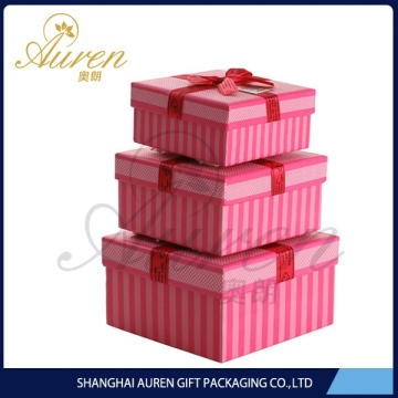 Best seller Chocolate box packaging with silk ribbon