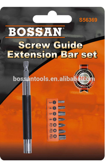 7pcs Screw Guide Extension Bar Set