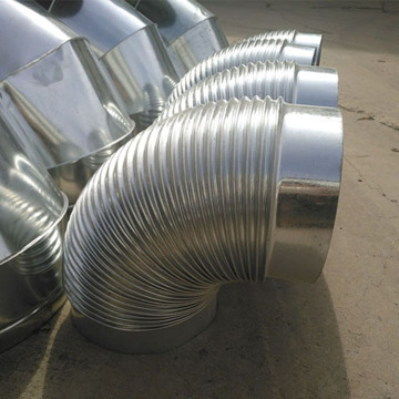 Galvanized large caliber spiral pipe air duct