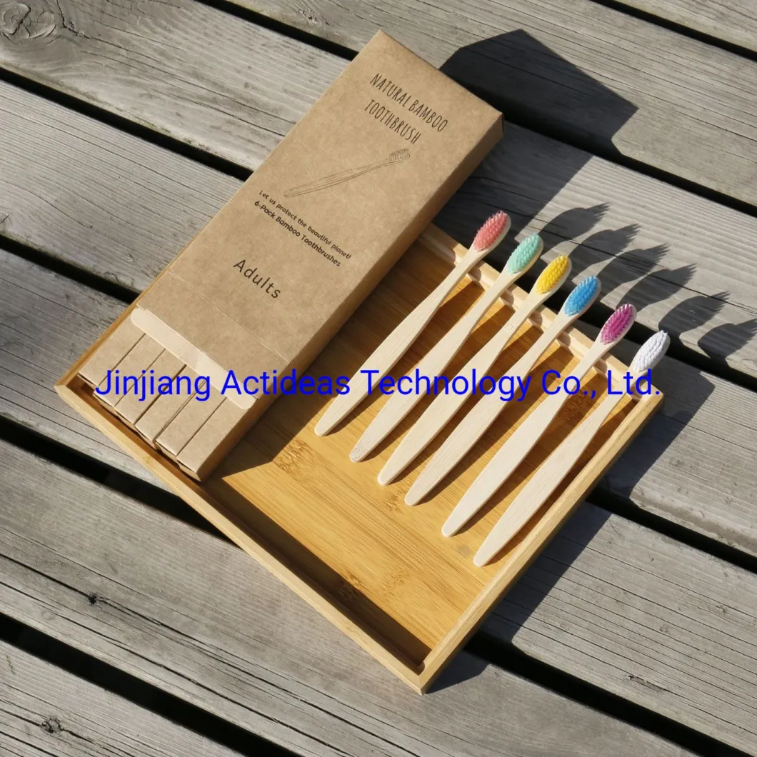 2020 Hot Sale Customized Bamboo Toothbrush for Adult