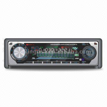 Car DVD Player with Rotary Volume Control and Remote Control