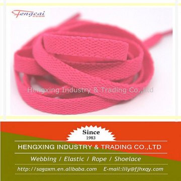 10mm Custom pink fashion shoe lace