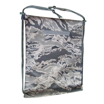 Camouflage drawstring backpack bag