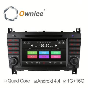 Ownice android 4.4 quad core Car dvd player for Benz W209 with RDS Feature