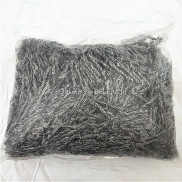 Polypropylene PP Stranded Fiber Reinforced Fiber, High Strength, Instead of Steel Fiber