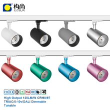 30W Flicker-Free Smart LED Track Spotlight for Malls