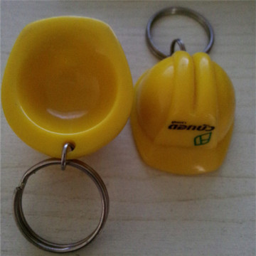 Promotional Plastic Key Chain Helmet