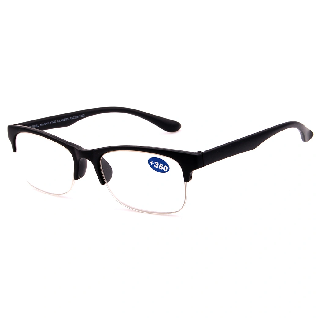 2019 Half Frame Plastic Reading Glasses for Promotion