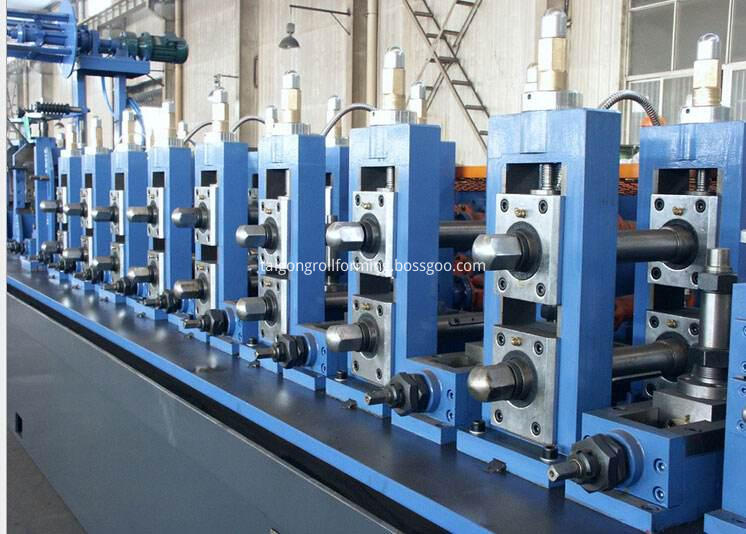 High Frequency Welded Round Pipe Machine