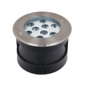 Acier inoxydable IP68 LED sous-marine des lumières 9W