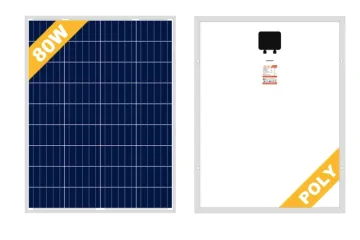 80W Ploy solar panel low price polycrystalline silicon