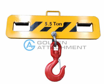 Forklift truck attachment safety large lifting froklift crane hook