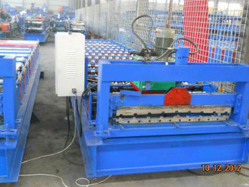 1050 aluminum panel roof forming machine Uzbekistan