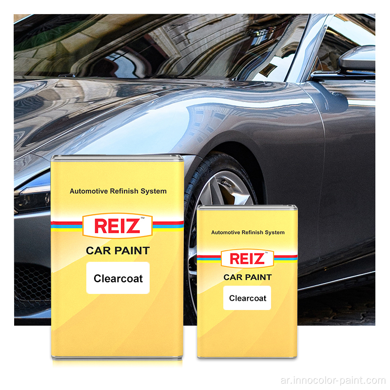 Reiz Clear Coat Car Car Refinish Paint High Gloss Automotive Paint Cleat Clear