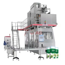 125ml Aseptic Brick Milk Filling Line for Organic Aseptic Milk Equipment