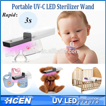 Health premium baby product baby bottle and pacifier use portable uv sterilizer