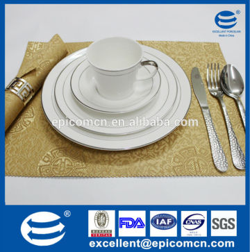 upmarket tablewares for star hotel new bone china tablewares china supplier wholesale