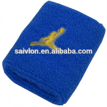 Promotional custom embroidery sports wrist sweat band