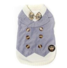 Glamour Dapper Vest Dog Formal Wear For Bichon Frise Doggie Clothes Xs