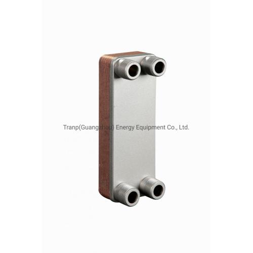 Condensador de intercambiador de calor de placa soldada de cobre