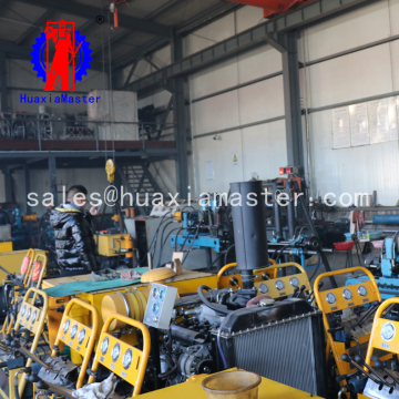 KY-150 hydraulic exploration drilling rig for metal mine / 36.5mm/46.5mm borehole diameter