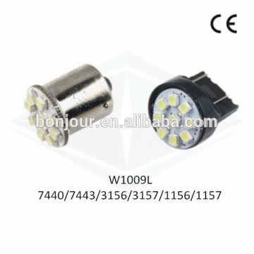 auto led light S25 1156 1157 9SMD 3528 1210 with CE