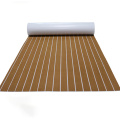 Anti-Slip Waterproof Pe Marine Faux Teak Boat Flooring