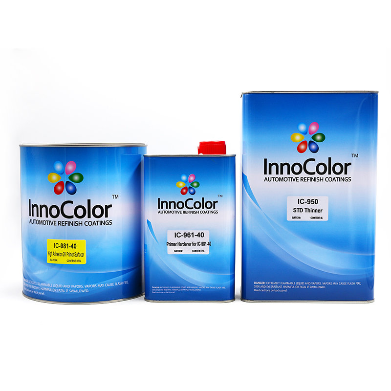 طلاء جيد Adhension Innocolor Primer Surfacer لطلاء السيارة