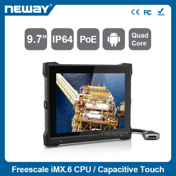 9.7" IPS 1024*768 waterproof industry rugged IP64 PC tablet with 3G