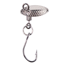 XUHANG BZS01 Trout Hook Lures - Freshwater Spinner Baits Wholesale Stainless Steel FishingSpoons