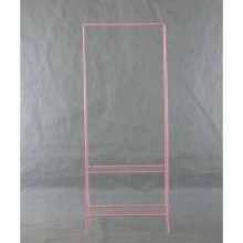 Iron Metal Clothing Display Stand - Pink Coat Rack for Newest Decoration