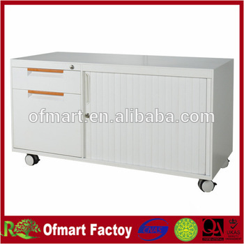 key cabinet Mobile 2 door metal storage cabinet with shutter door