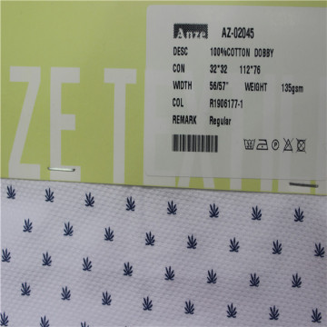 hotsale 100%cotton printed dobby fabric for dress