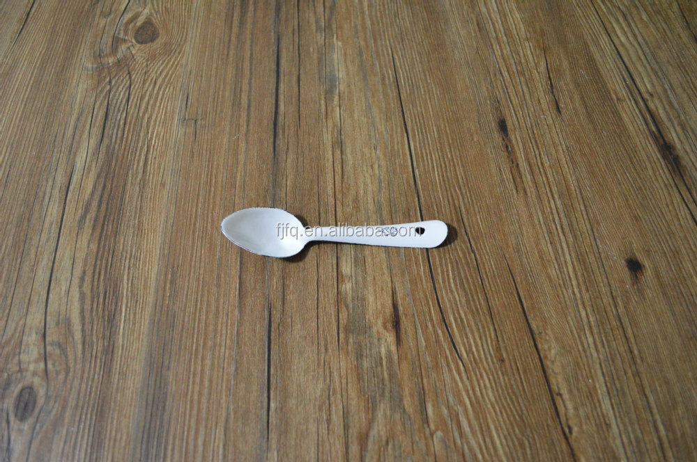 Retro Customized Logo Enamel Spoon Coffee Spoon Ice Cream Spoon