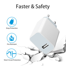 Hot Sales 12W 1-Port USB Wall Mabilis na Charger