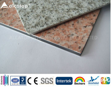 Wall Cladding Material Stone Textured ACP