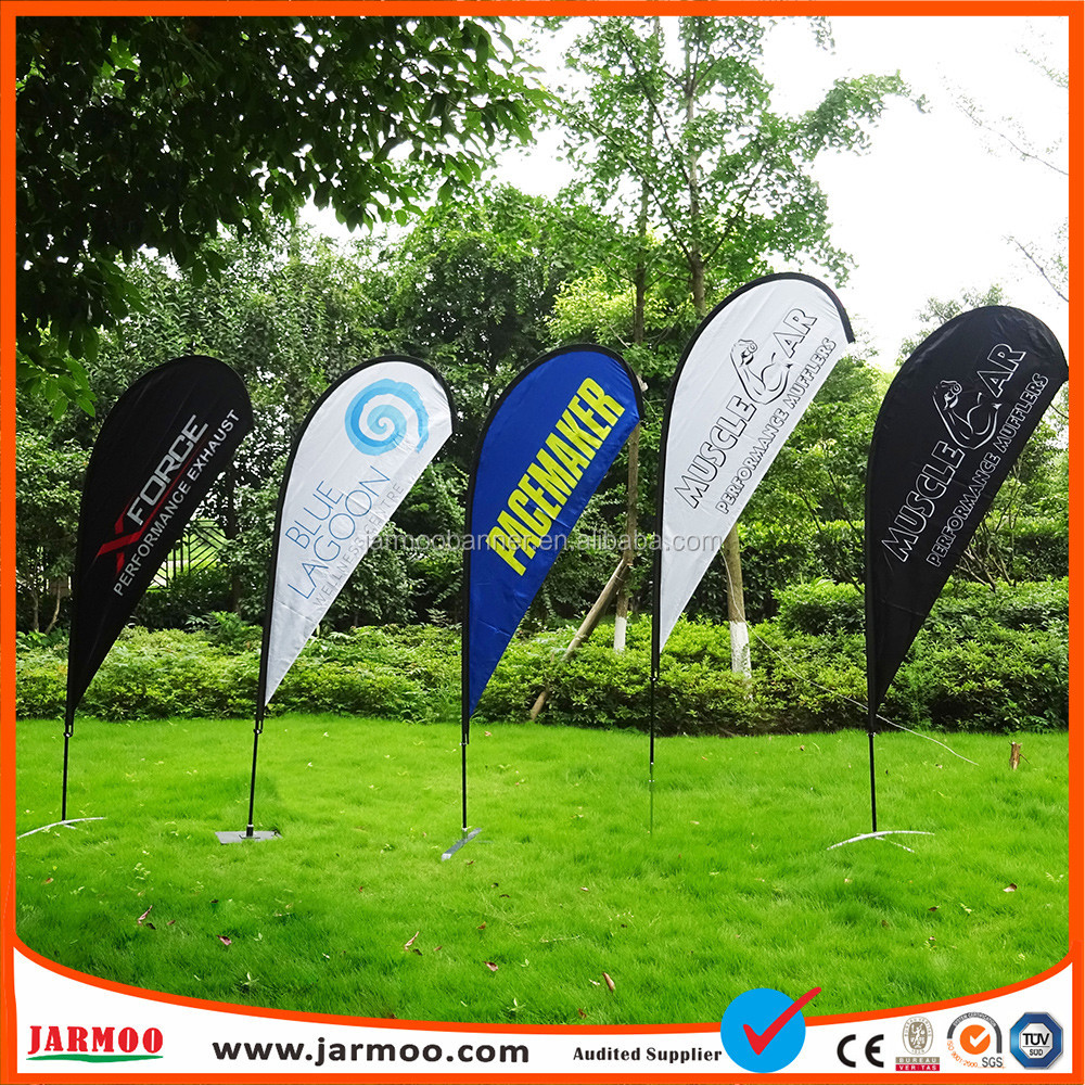 JARMOO Custom Advertising Outdoor PVC Vinyl Wall Flag