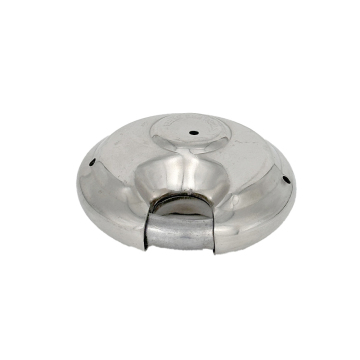 Stainless Steel Discus Padlock - Waterproof, Rustproof Storage Lock with 2 Keys