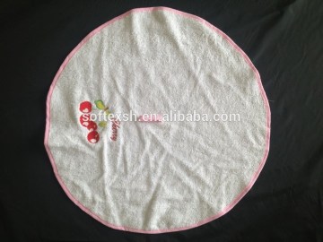 Embroidery round Kitchen towel , colorful kitchen towel
