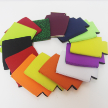 Collapsbile neoprene soda can cooler sleeve multicolor