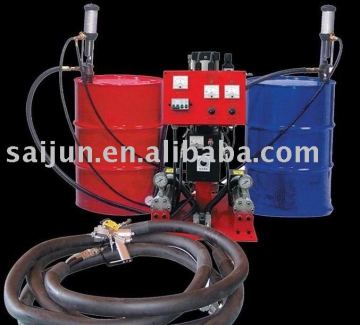 polyurethane inject foam machine