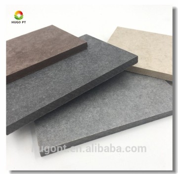 fiber cement board manufacture through color reinforced fiber cement board
