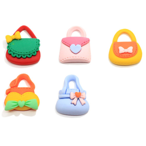 Gros Résine Fille Sacs Dos Plat Cabochon Perle Pour Kawaii Téléphone Cas DIY Décor Porte-clés Ornement Slime Filler