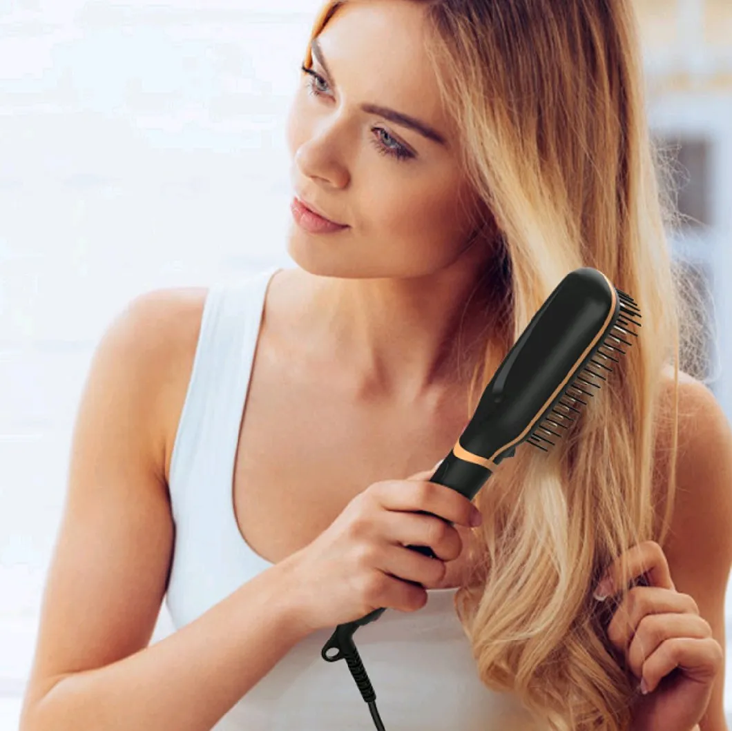 PTC Heater Hair Straightener for Salon Hair Straightening Comb
