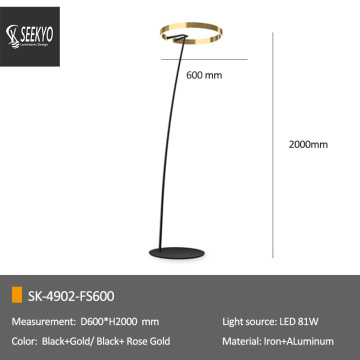 Floor Lamps For Bedroom Designer stand Iron floor lamp Manufactory