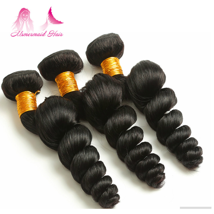 8a grade cuticle aligned hair virgin mongolian loose wave hair natural color unprocessed 100 human hair