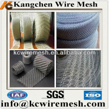 Knitted wire mesh airbag
