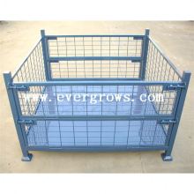 Warehouse Stacking Zin Plated Wire Mesh Basket